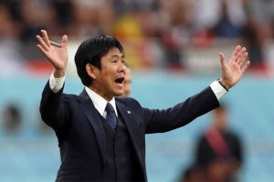 日本主帅森保一在赛后感谢德国对日本足球的贡献